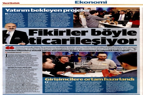 Fikirler böyle ticarileşiyor