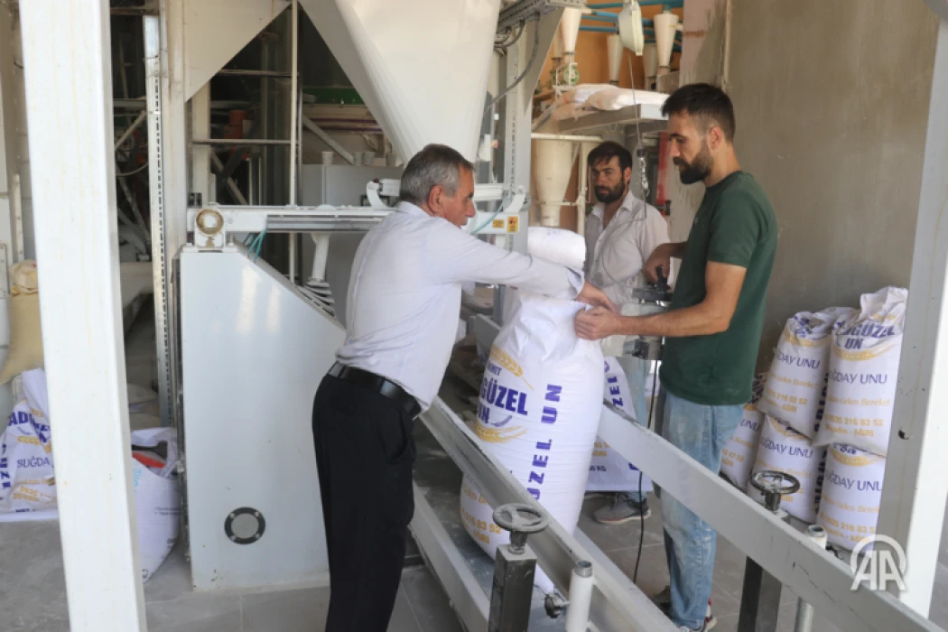 Devlet desteğiyle un değirmenini fabrikaya dönüştürdü