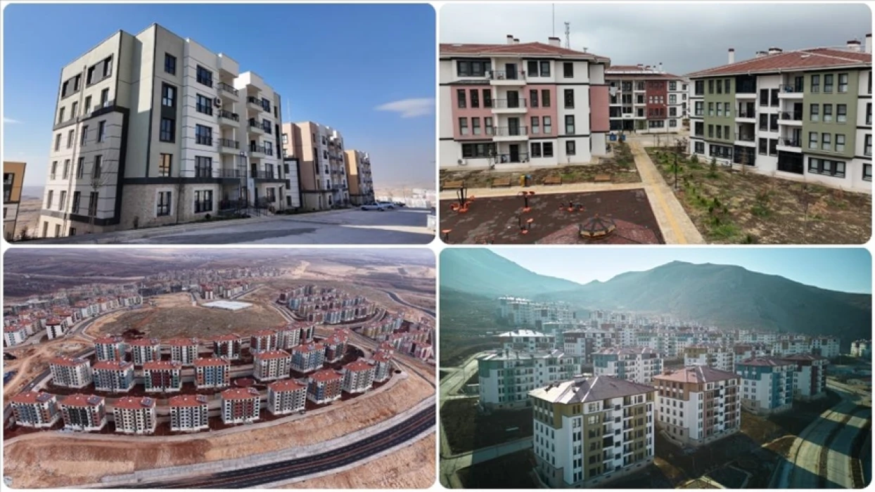 Deprem bölgesinde yaralar sarılıyor: Yıl sonunda 452 bin konut ve iş yeri sahiplerini bulacak
