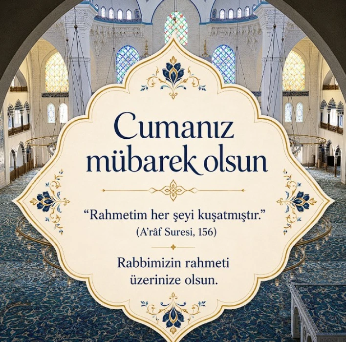 Cuma mesajları 2026: Yeni, resimli, ayetli, kısa ve en güzel ‘Hayırlı Cumalar’ mesajları
