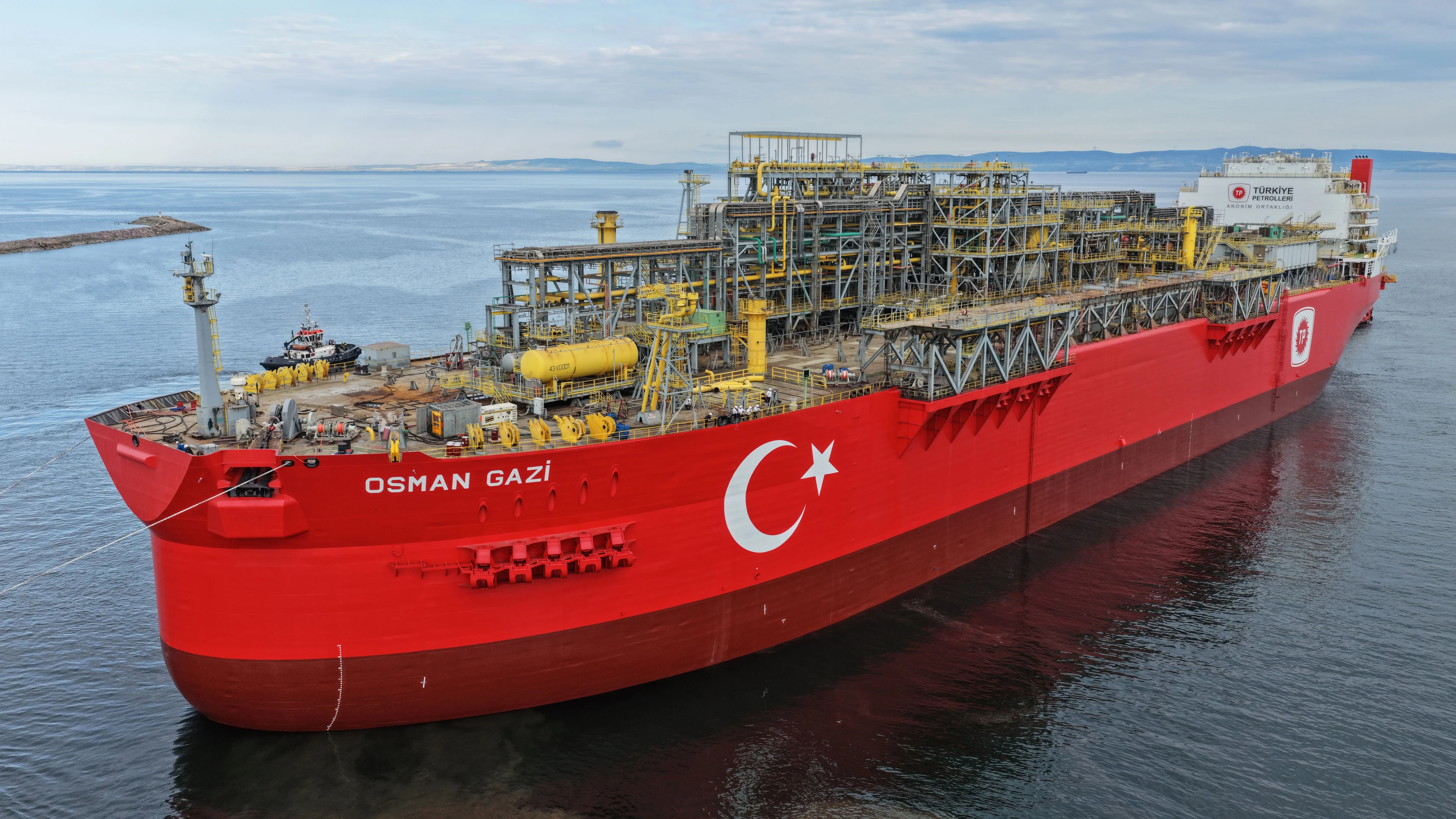 Türkiye'nin ilk yüzer üretim platformu 'Osman Gazi':  Karadeniz'deki gaz üretimini iki kat artıracak