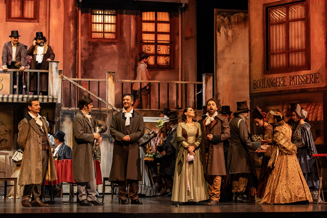 La Boheme eserinin prömiyeri AKM'de gerçekleştirildi