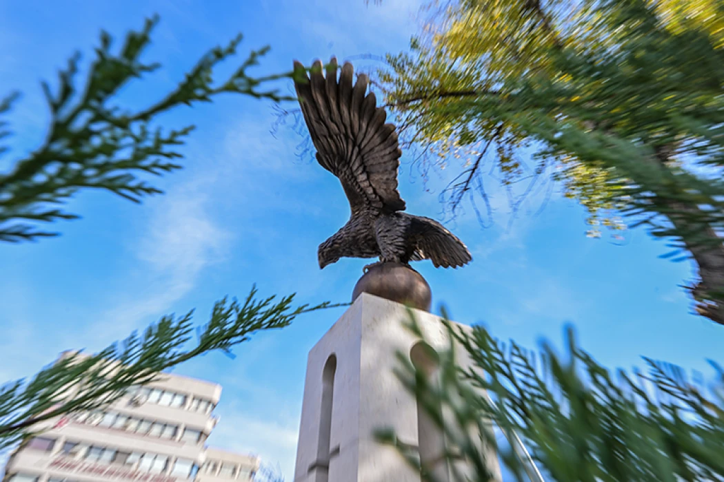 Türk birliğini simgeliyor: 650 kg bronz kullanıldı