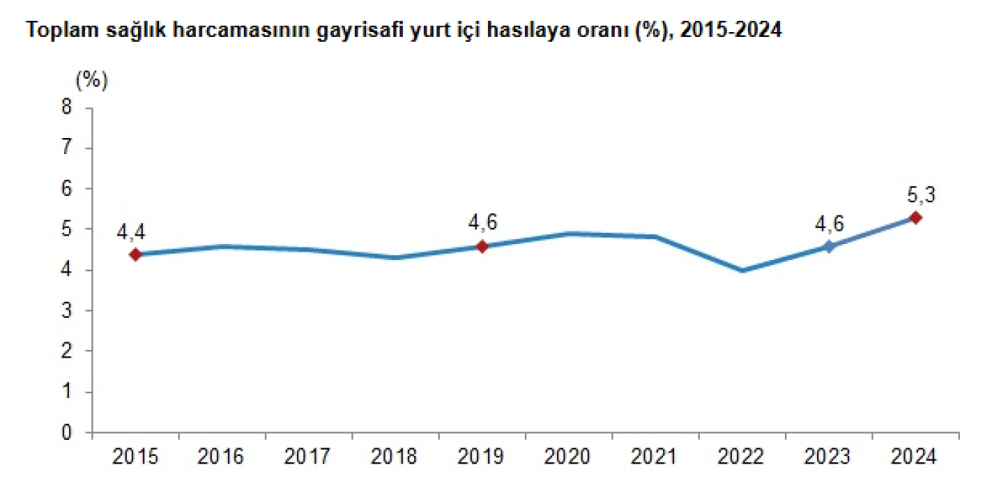 Rakamlarla Türkiye'nin 2024 sağlık harcamaları: Kişi başı 27 bin lira
