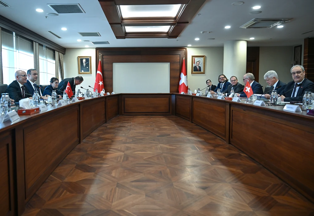 Şimşek, İsviçre Başkan Yardımcısı'nı ağırladı: Sağlık sektöründe ortak çalışma grubu kurulacak