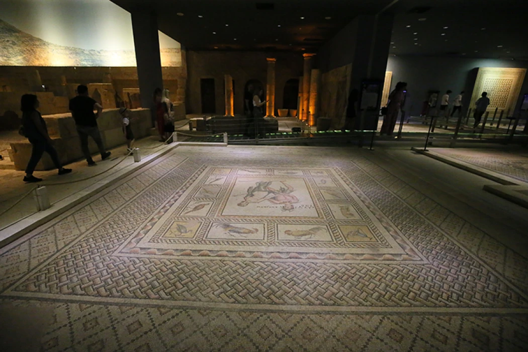 Zeugma Mozaik Müzesi'nde Kurban Bayramı hareketliliği