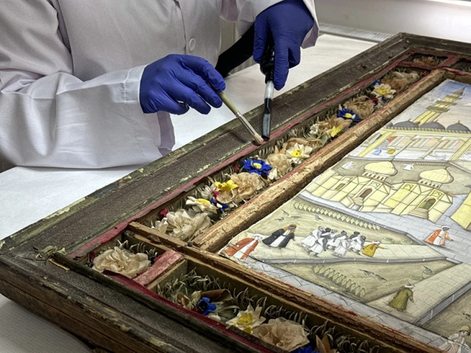 Kabe'nin 200 yıllık tasviri Topkapı Sarayı'ndan gün yüzüne çıktı