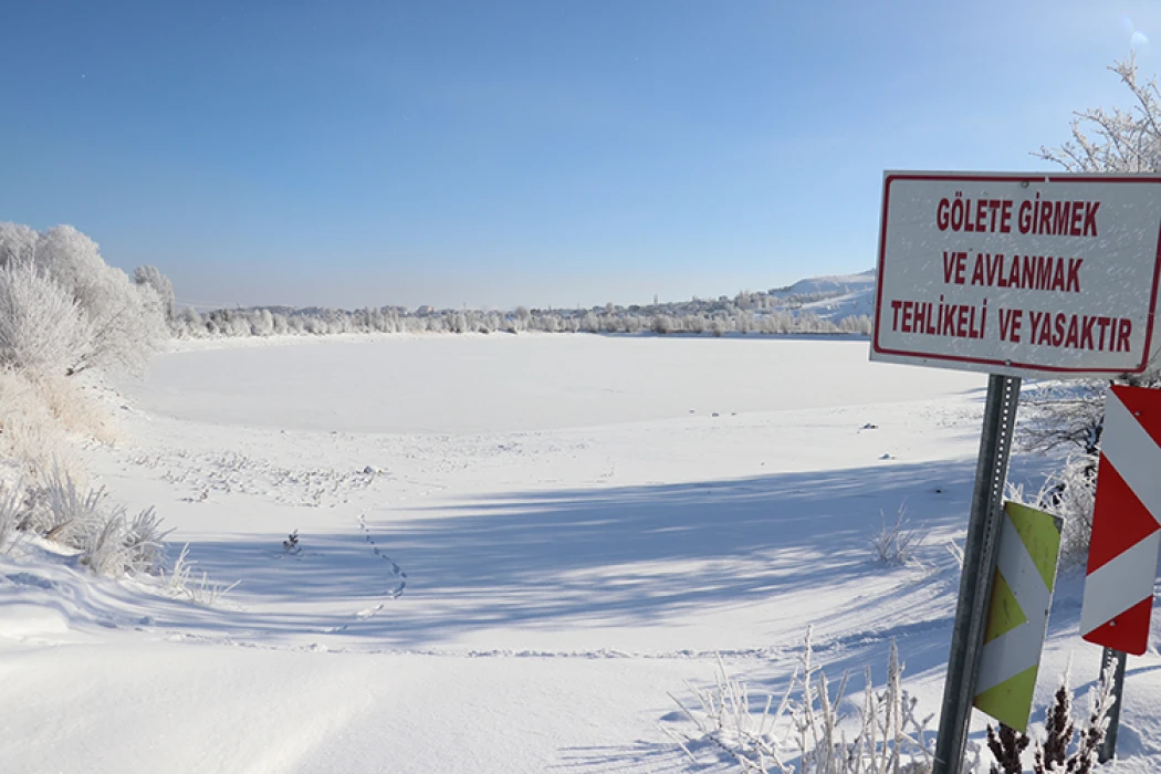 Ardahan sıfırın altında 39,7 dereceyle Türkiye'nin en soğuk ili oldu