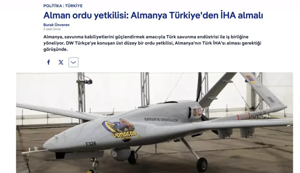 Alman basını yazdı: Türk İHA’larını satın almalıyız