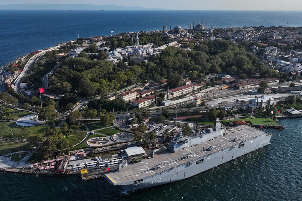 TCG Anadolu, Zafer Yolculuğu'nu tamamladı: İstanbul’da coşkuyla karşılandı