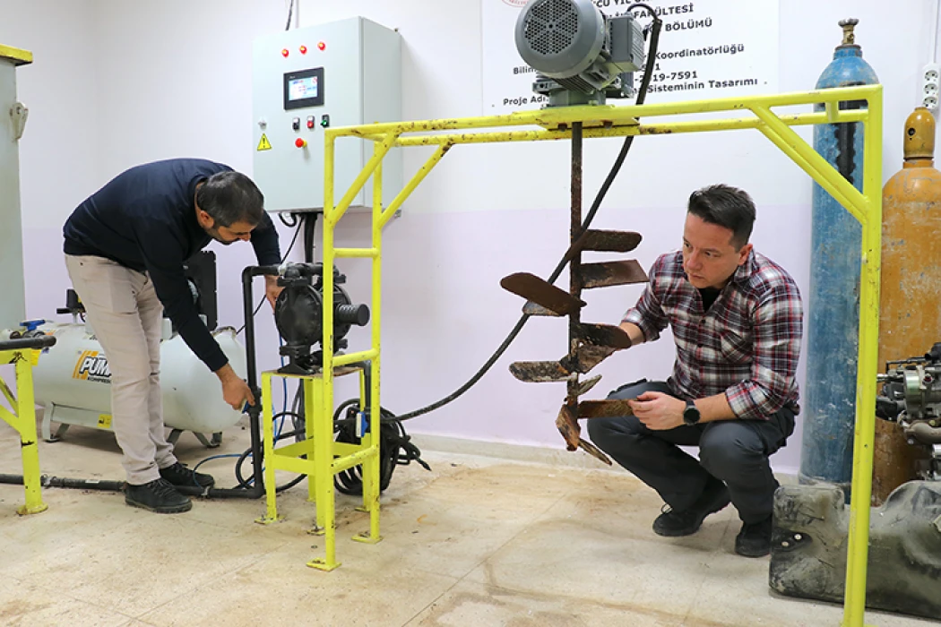 Petrol-su karışımını düşük enerjiyle ayrıştıran sistemin patenti alındı