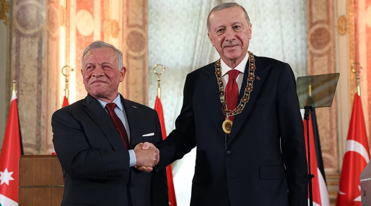 Dolmabahçe’de önemli buluşma! Ürdün Kralı 2. Abdullah: Türkiye'nin rolü hayati