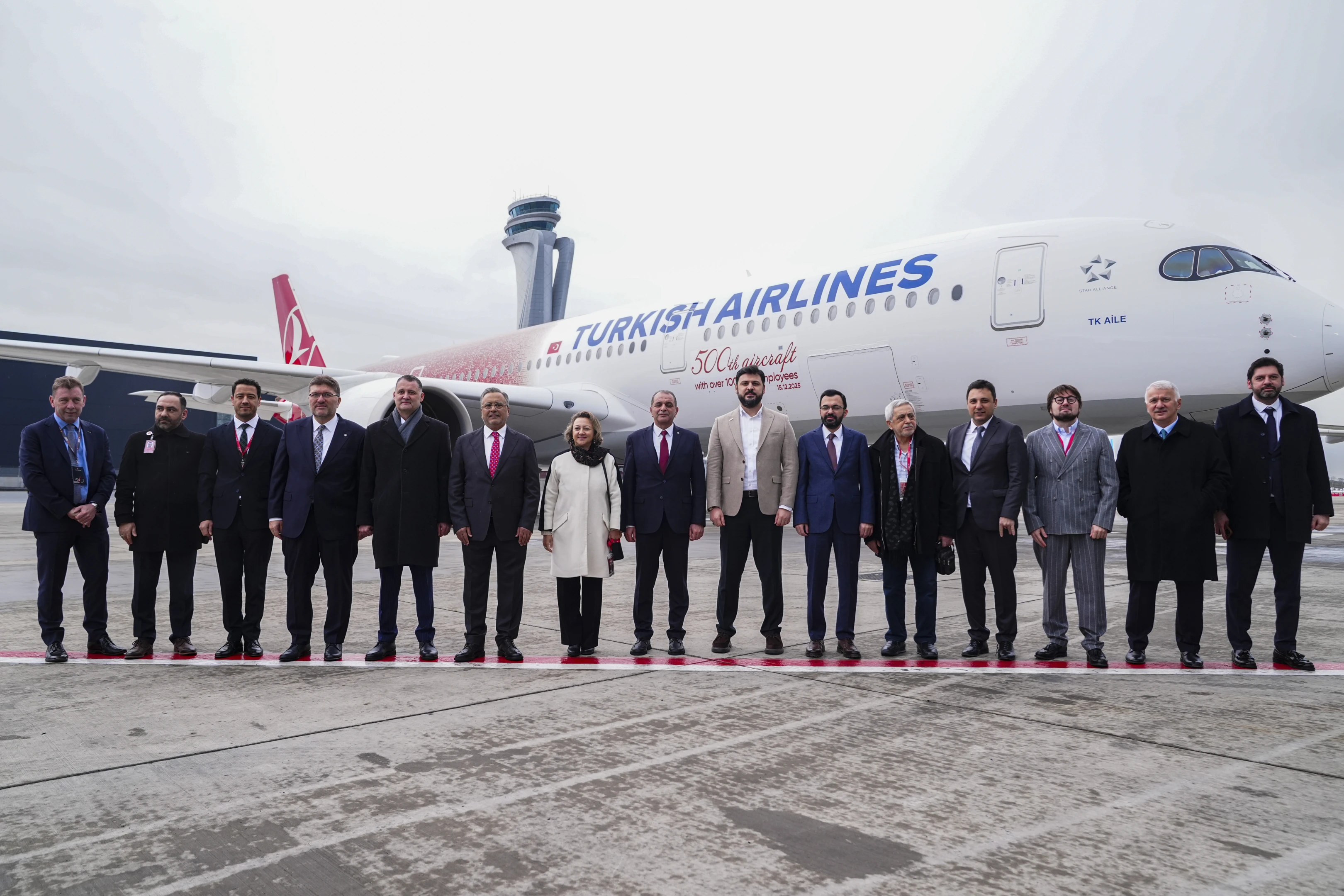 THY 500'üncü uçağını tanıttı! 2036 hedefi 1000 uçak