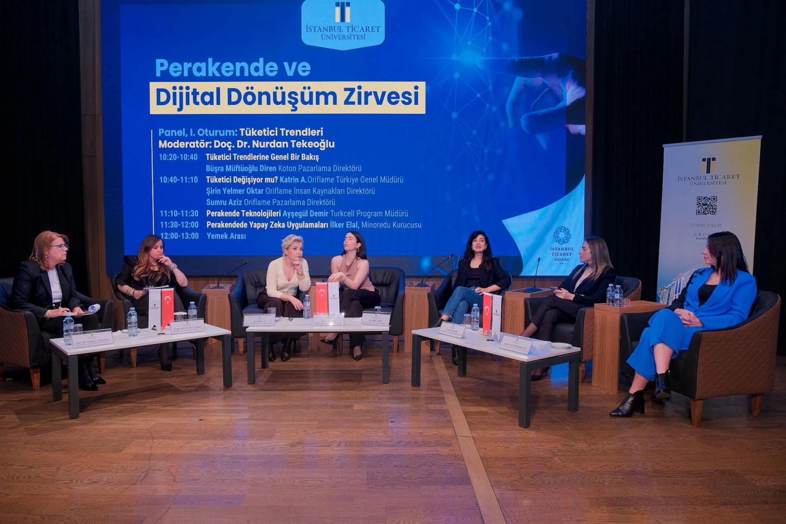 Perakendenin geleceği İstanbul Ticaret Üniversitesi’nde konuşuldu