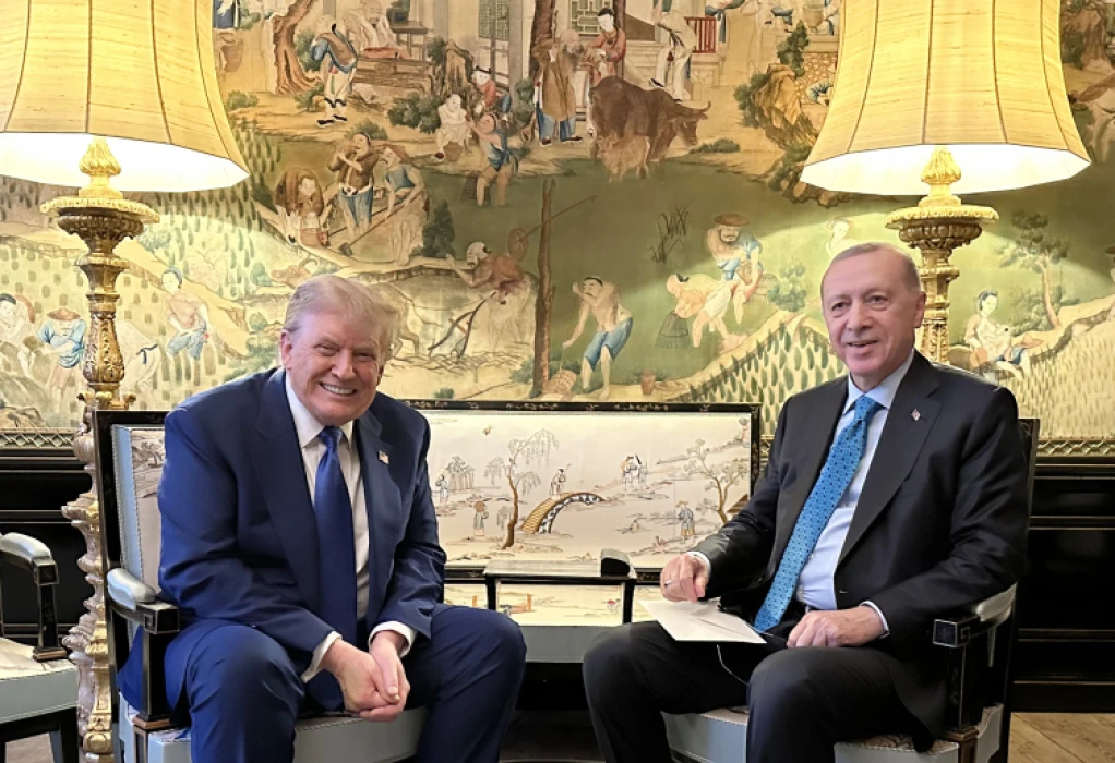 Cumhurbaşkanı Erdoğan, Lahey'de Trump ile görüştü