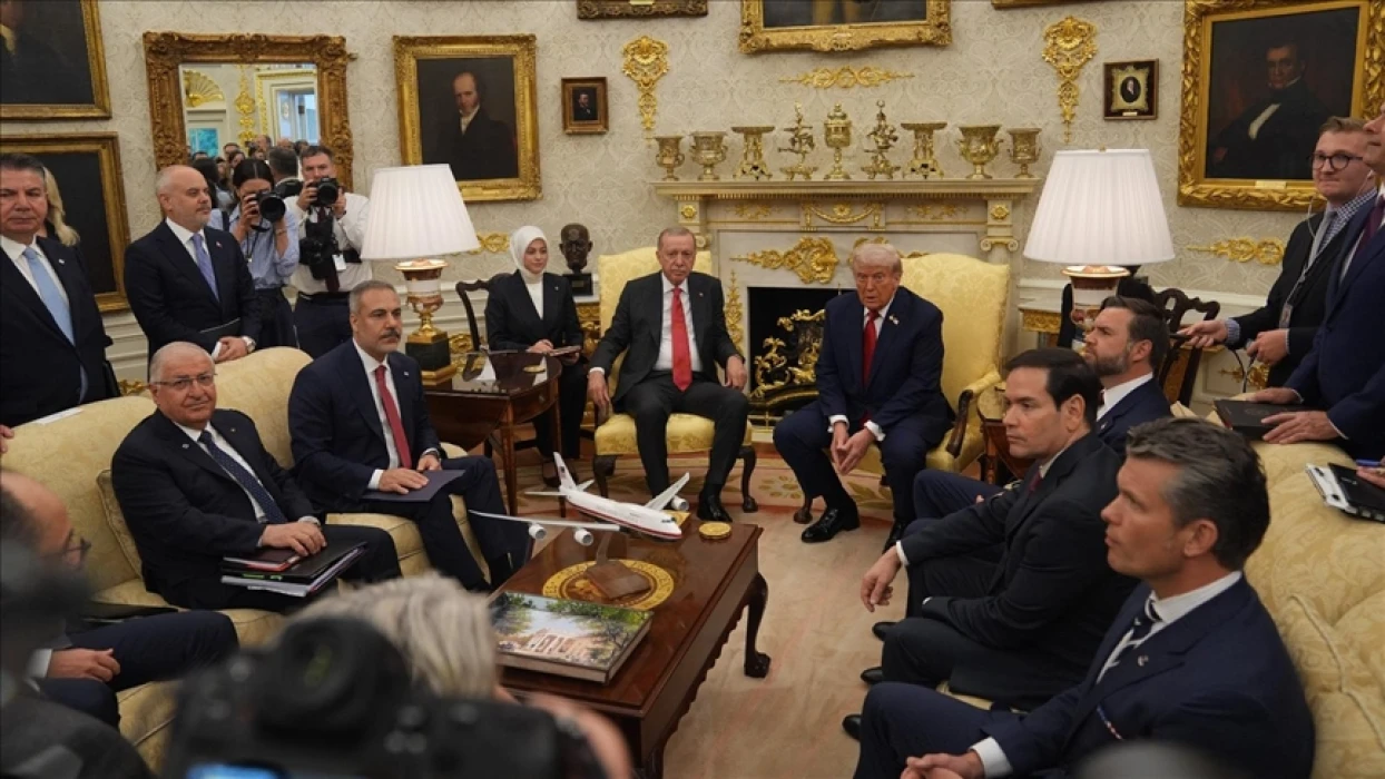 SON DAKİKA: Beyaz Saray'da Erdoğan-Trump zirvesi! Trump'tan 'F-35' yanıtı: Türkiye istediğini alacak