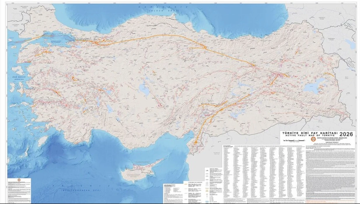 Deprem haritası 13 yıl sonra güncellendi! Diri fay listesi 700'e yükseldi