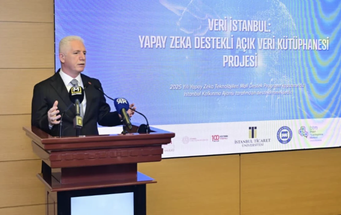 Veri İstanbul tanıtıldı! Yapay Zeka Destekli Açık Veri Kütüphanesi ekonomik ve ticari hayatın pusulası olacak