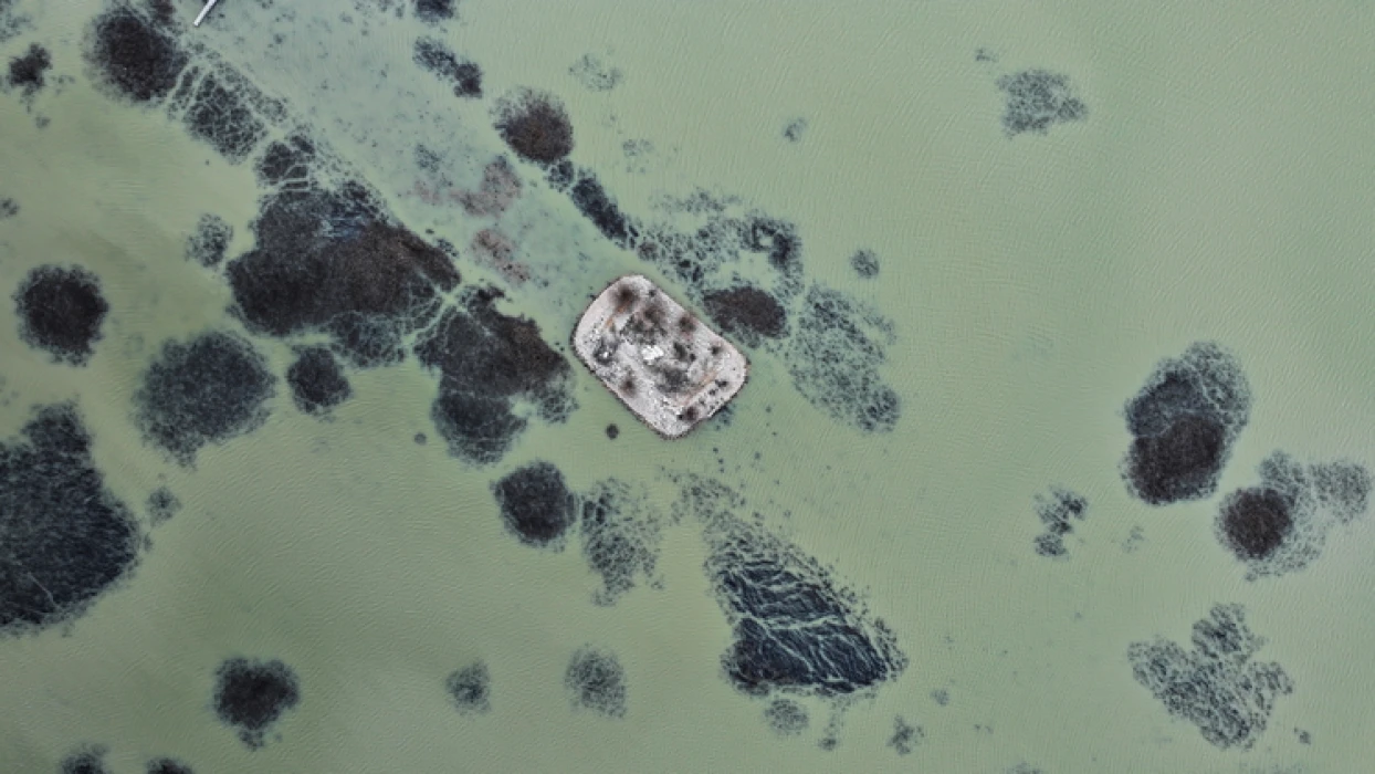 Yaz aylarında kuruyan Avlan Gölü, yağışların ardından yeniden su tuttu