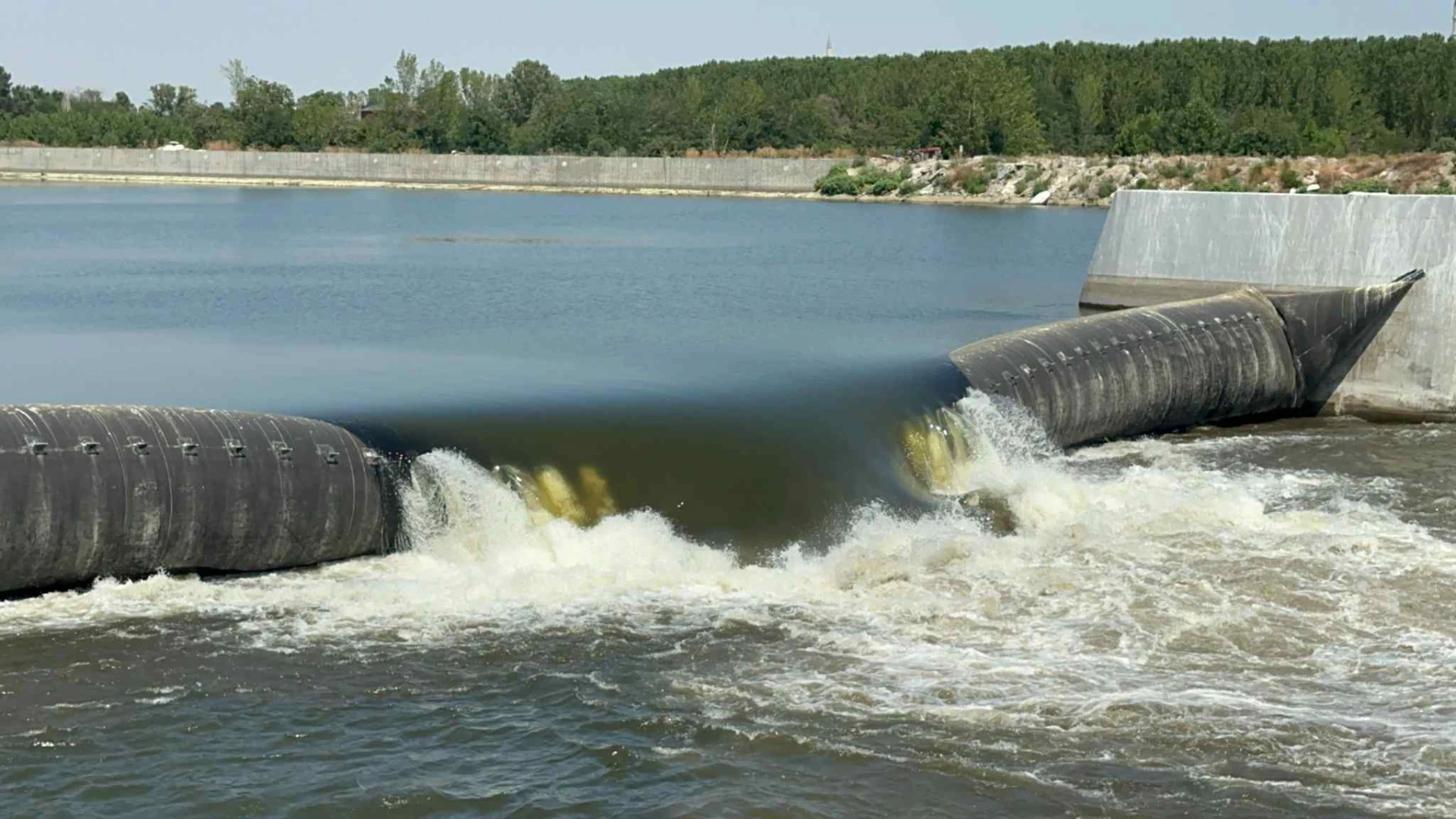 Meriç Nehri'ne can suyu: Hidroelektrik santralinden kuraklığa karşı destek