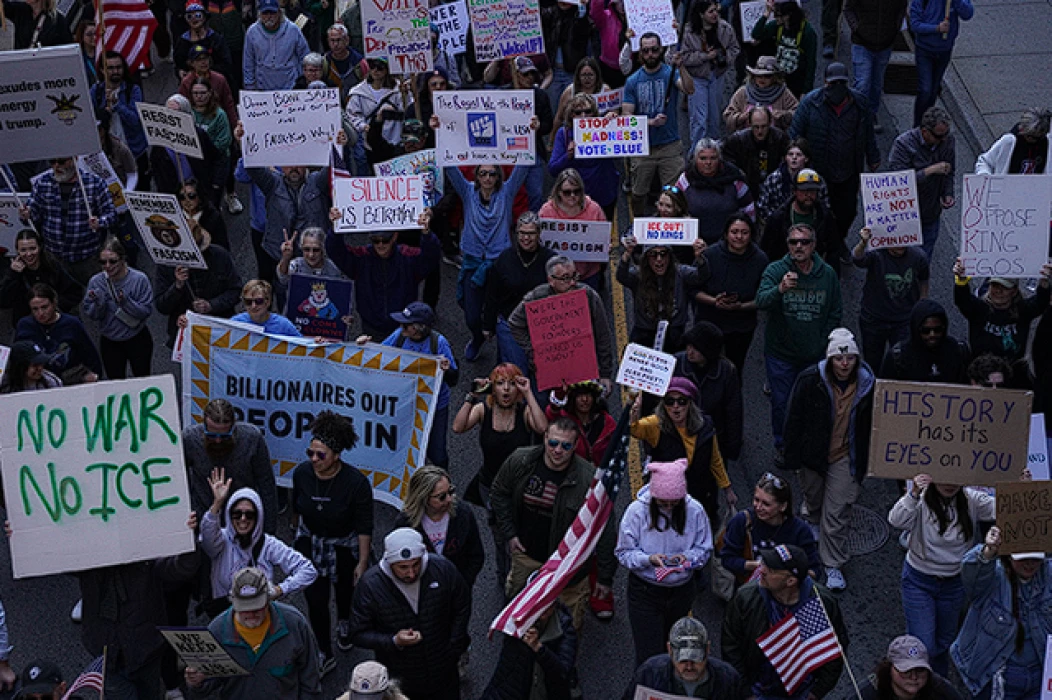 ABD’de milyonlar sokağa çıktı: 'Krallara hayır' protestoları büyüyor
