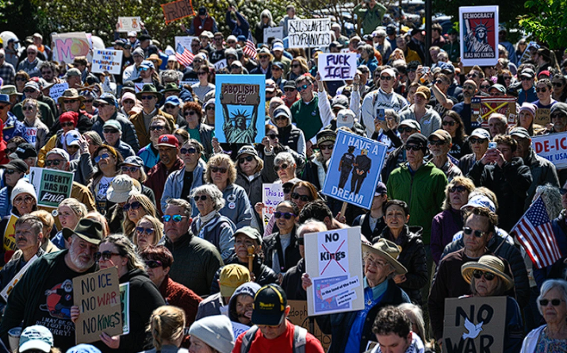 ABD’de milyonlar sokağa çıktı: 'Krallara hayır' protestoları büyüyor