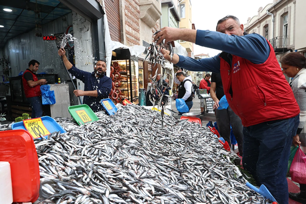 Karadeniz'de hamsi bolluğu tezgahlara yansıdı: 100 TL'den alıcı buluyor