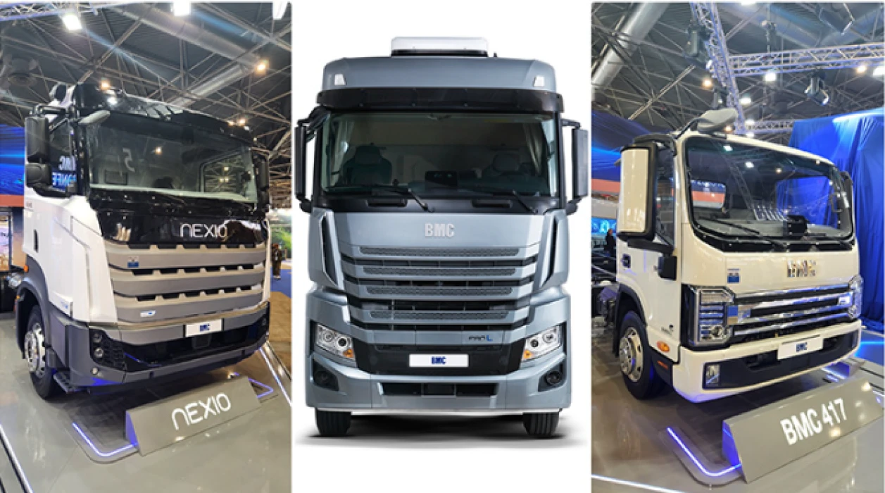 BMC'nin yeni kamyonları ilk kez vitrinde