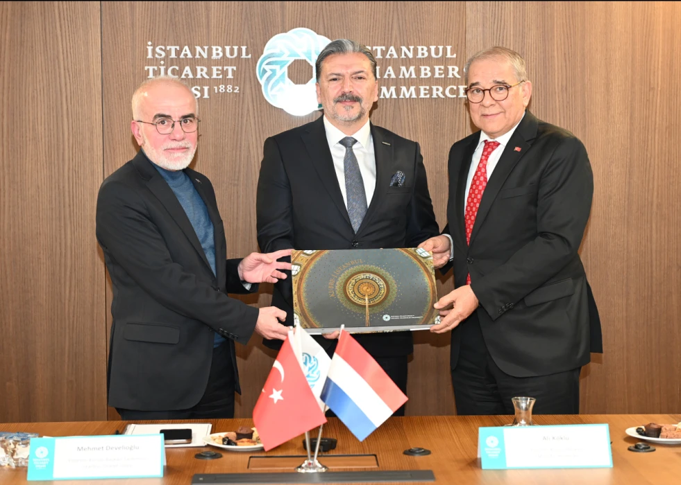 Hollandalı Türk iş adamları İTO’yu ziyaret etti