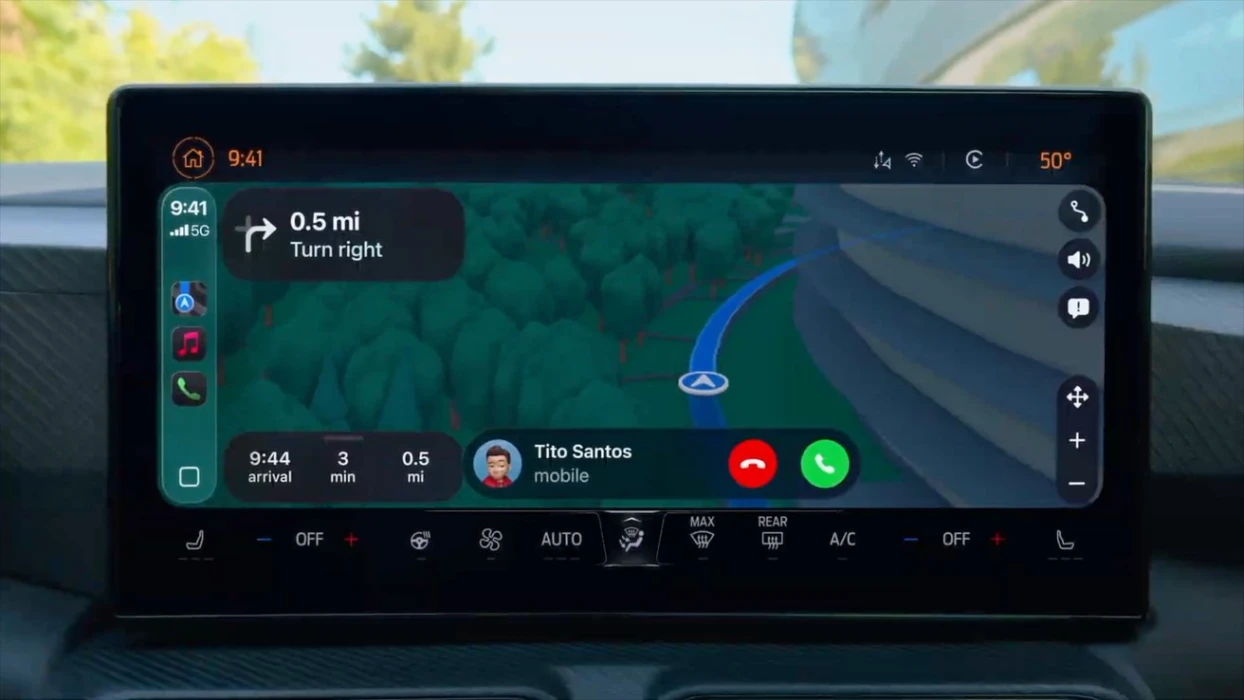 Tesla, Apple CarPlay desteği için kolları sıvadı