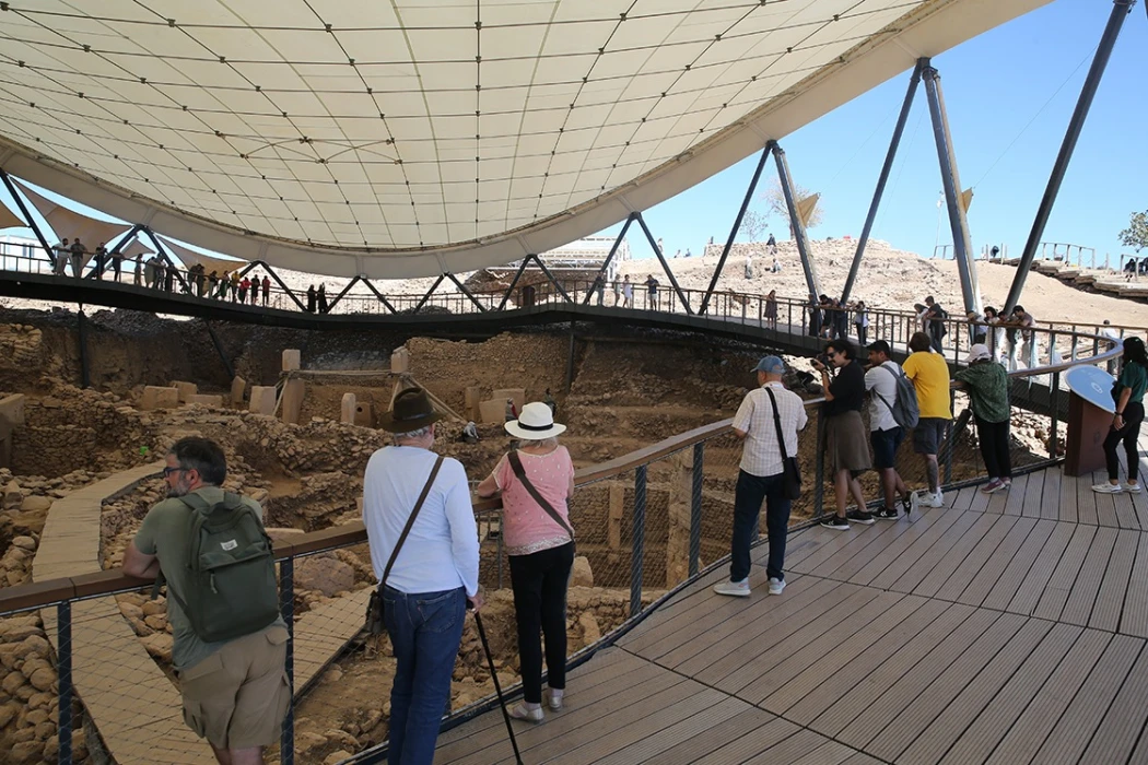 Göbeklitepe’yi günde 5 bin kişi ziyaret ediyor