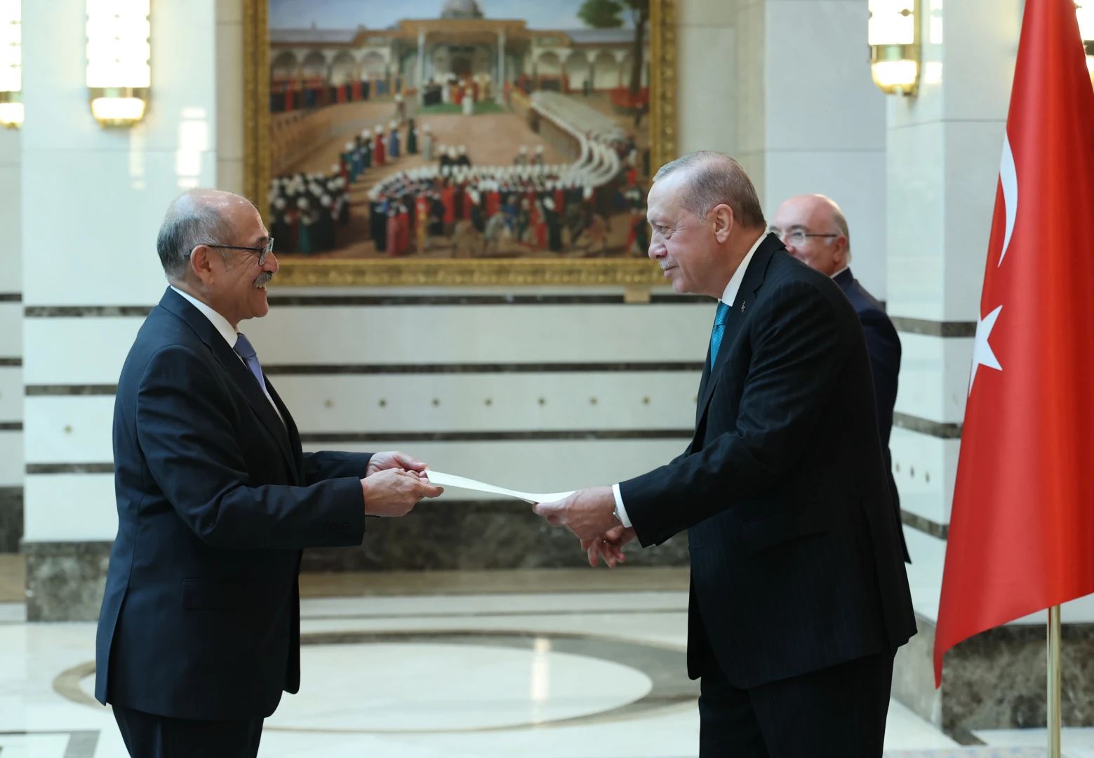 Cumhurbaşkanı Recep Tayyip Erdoğan 4 ülkenin büyükelçisini kabul etti