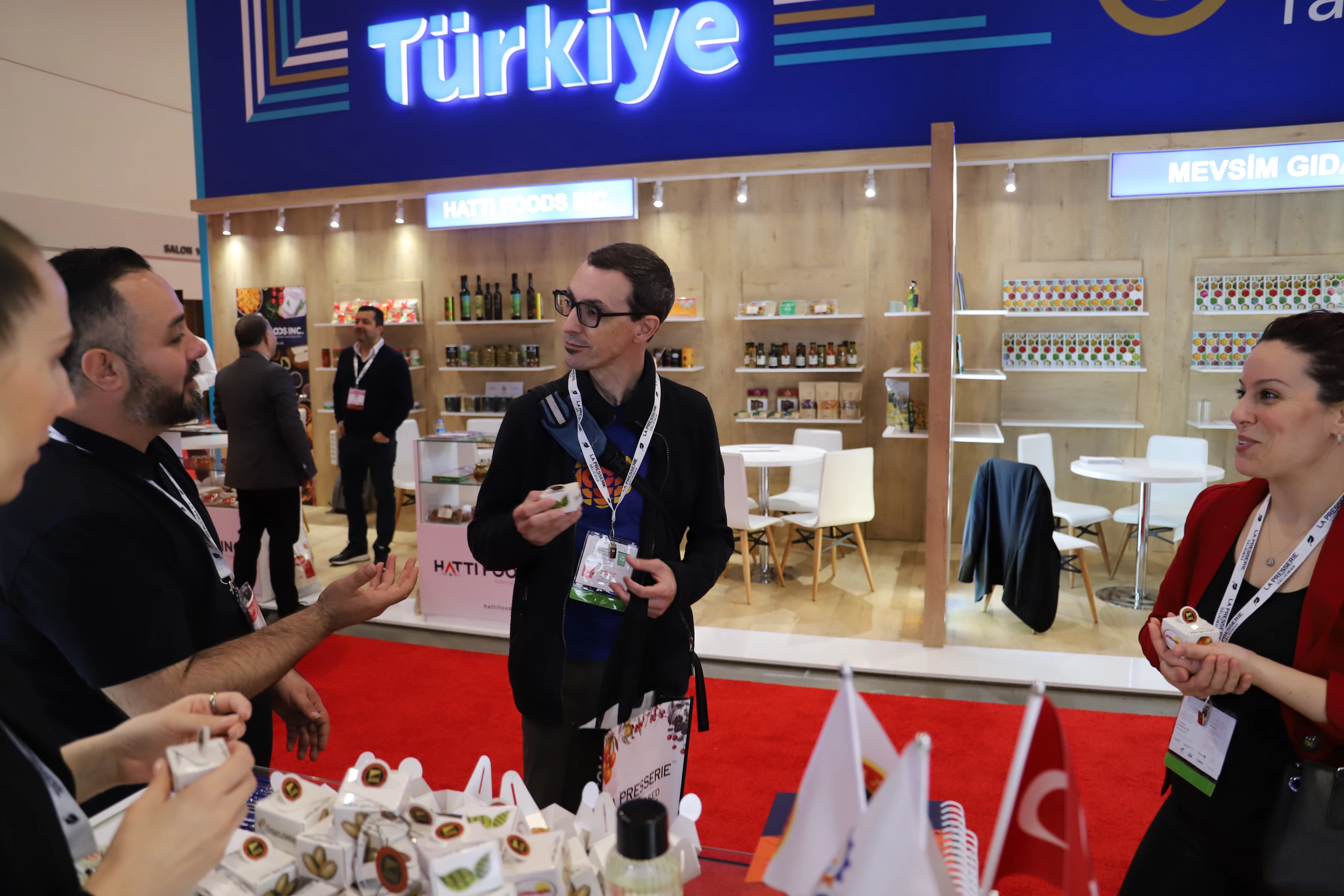 Kanada’daki gıda fuarında Türkiye’nin lezzetleri tanıtıldı