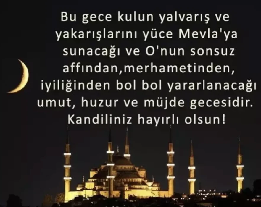 Berat Kandili mesajları 2026: Bugün kandil mi, en güzel kandil mesajları