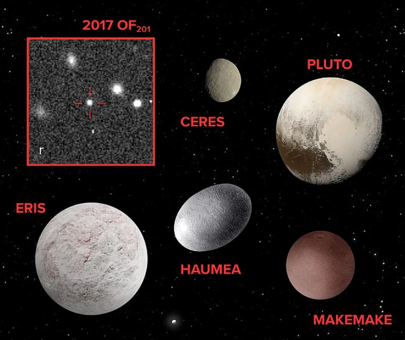 Güneş sistemi’nin uzak köşesinde yeni bir cüce gezegen adayı: ‘2017 OF201’