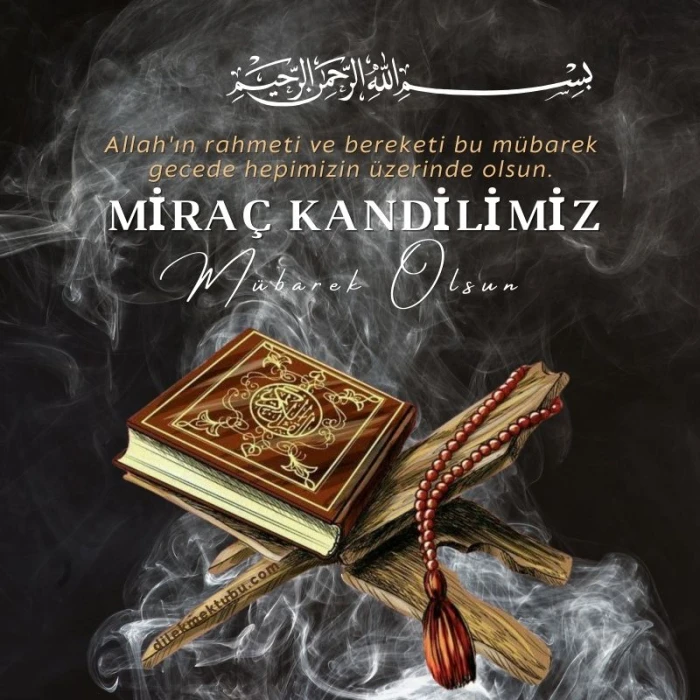 MİRAÇ KANDİLİ İBADETLERİ: Miraç Kandili’nde hangi dualar okunur? Resimli dualı Miraç Kandili mesajları