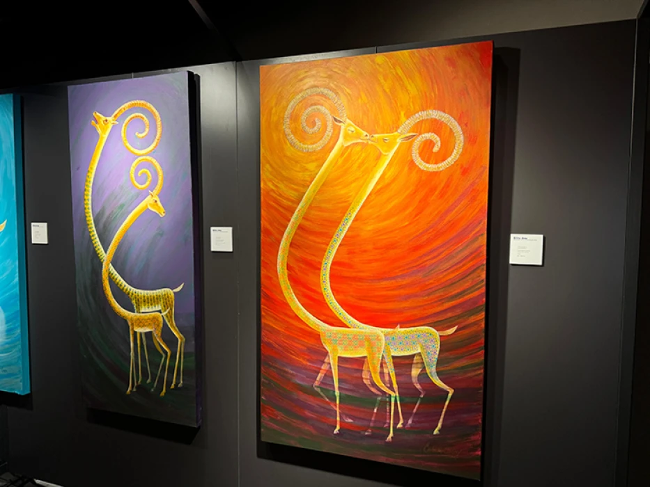 Ressam Ömer Onay'ın eserleri Bilinç Akışı Söyleşileri'nde ele alındı