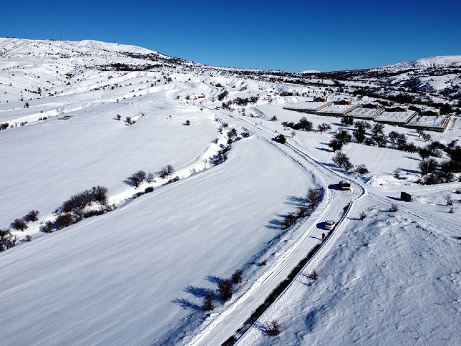 Ardahan sıfırın altında 39,7 dereceyle Türkiye'nin en soğuk ili oldu