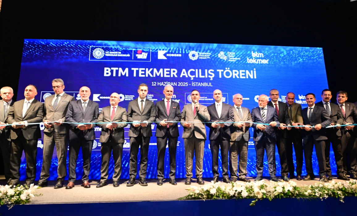 Ticaretin kalbinden teknolojinin zirvesine! BTM TEKMER açıldı