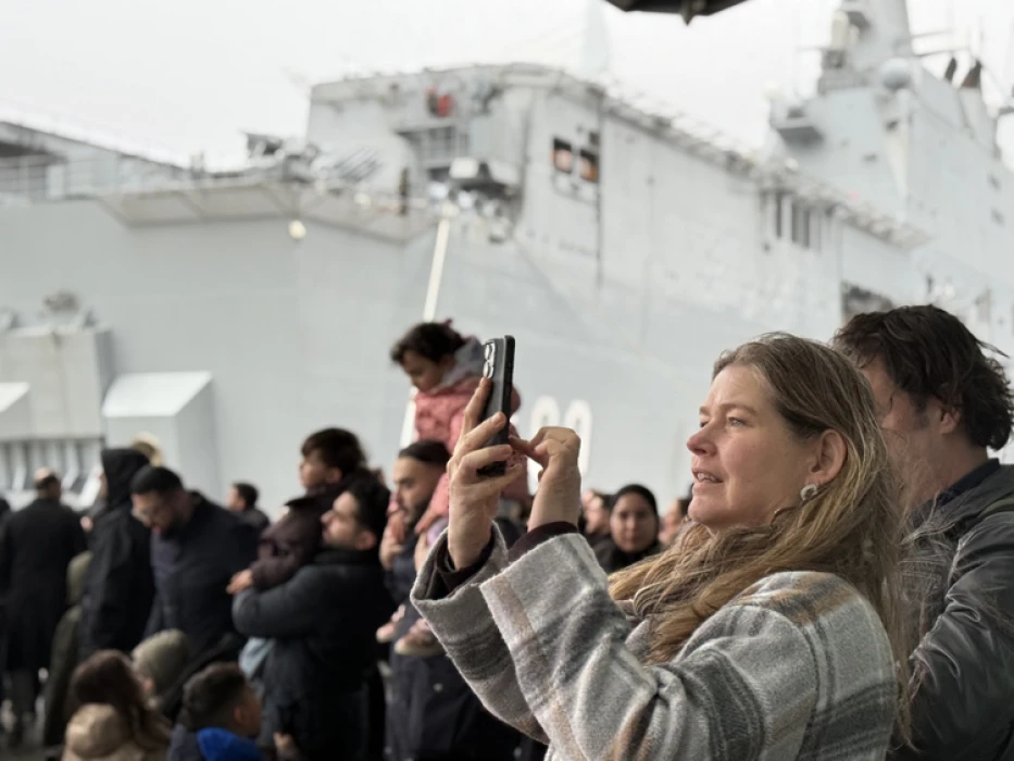 Rotterdam’da TCG Anadolu heyecanı: Avrupa’daki Türklerden yoğun ilgi