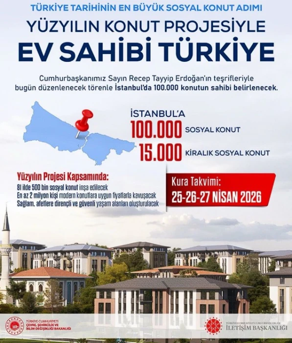 Ev Sahibi Türkiye Projesi: Cevdet Yılmaz’dan ilk kura mesajı