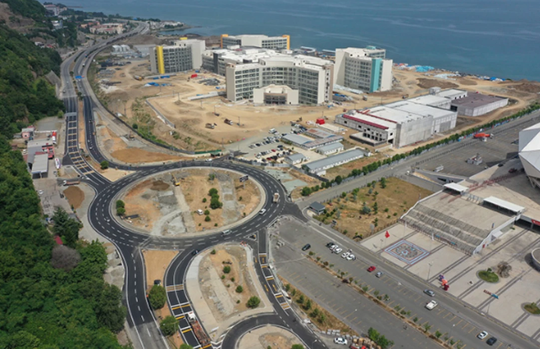 Trabzon Şehir Hastanesi Kavşağı trafiğe açıldı