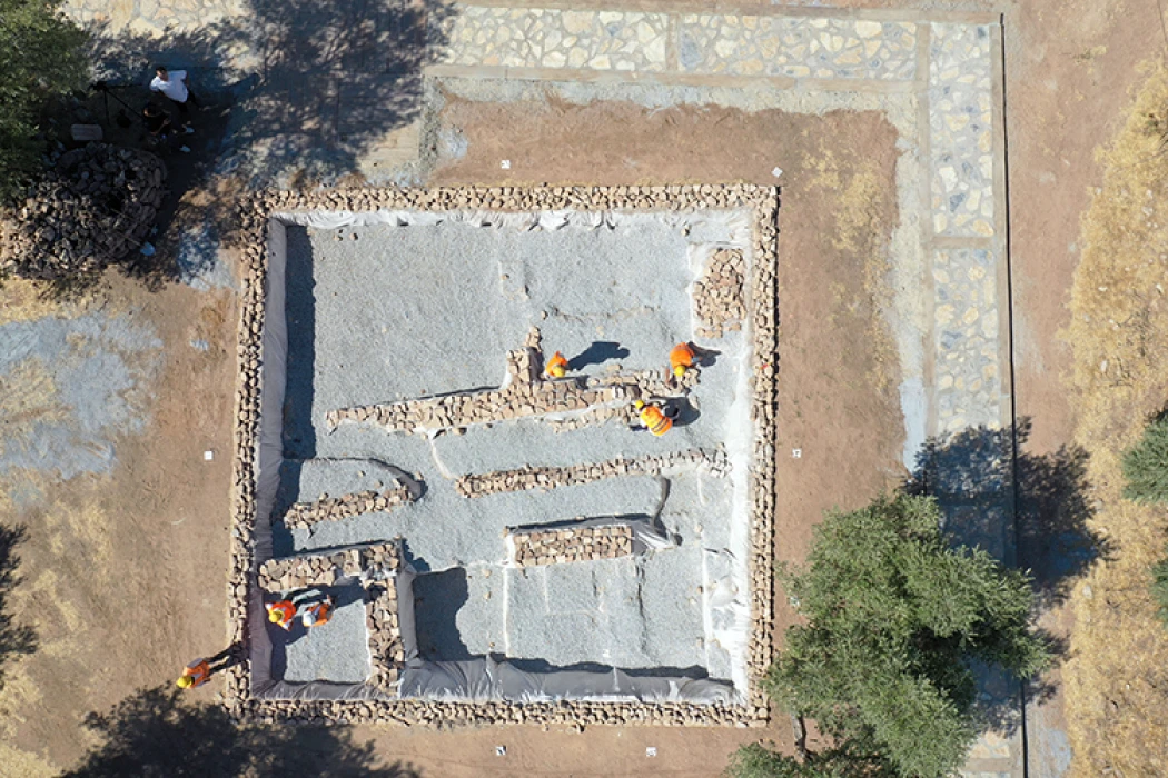Tralleis'te antik çağlardaki 'Toprak zenginlerinin villaları' gün yüzüne çıkarılıyor