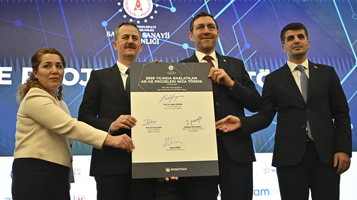 Savunma sanayisinde 14 Ar-Ge projesine imza