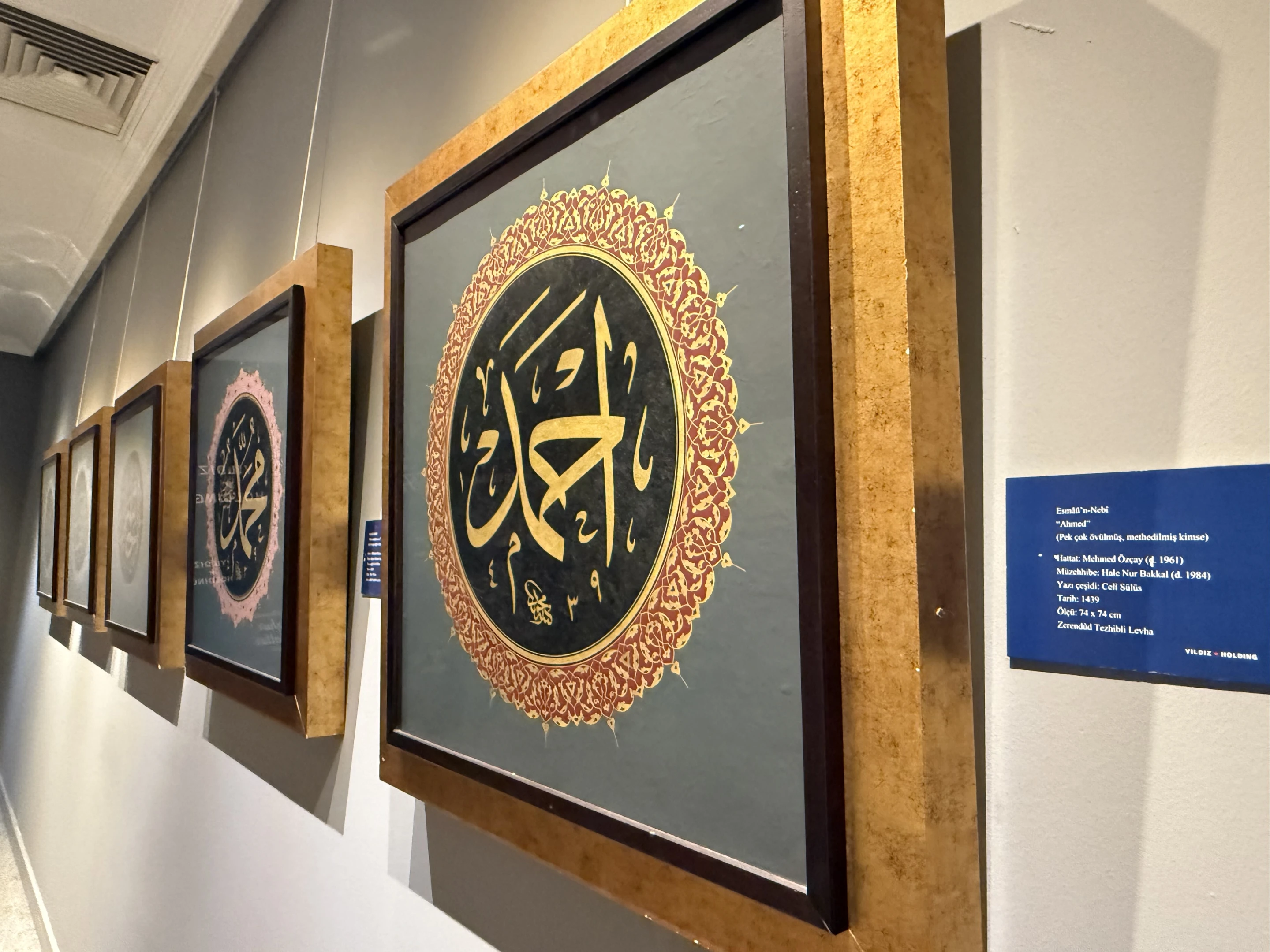 Tarihin Akışında Meşhur Hattatlar sergisi açıldı