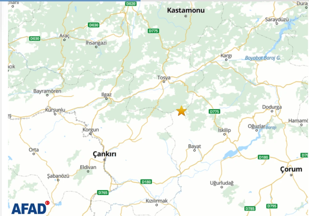 SON DAKİKA | AZ ÖNCE DEPREMİ Mİ OLDU? Büyüklüğü kaç, merkez üssü neresi?