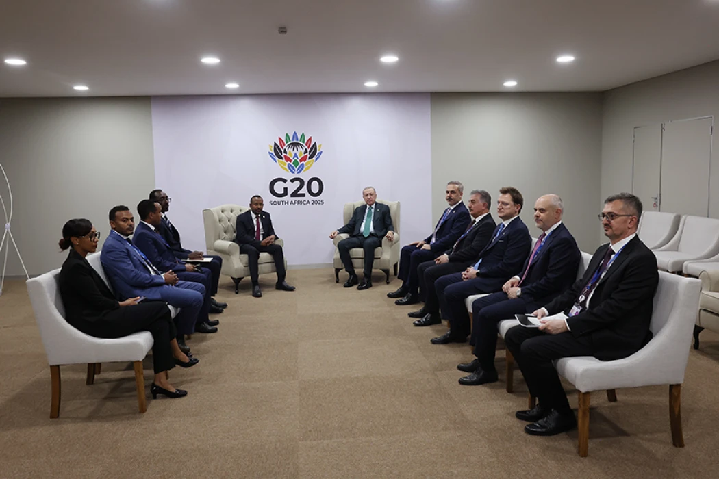Cumhurbaşkanı Erdoğan'dan G20 Liderler Zirvesi kapsamında diplomasi trafiği