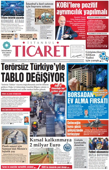 İstanbul Ticaret Gazetesi'nin 3370. sayısı yayımlandı!
