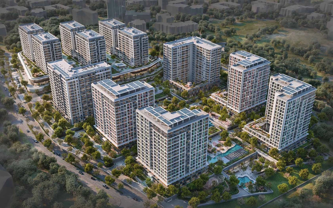 Emlak Konut'tan Adalar manzaralı proje