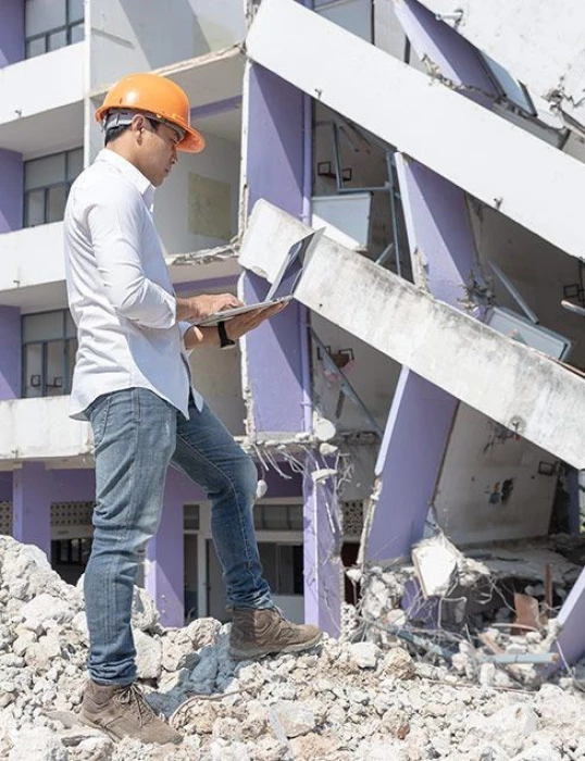 Afet bölgesindeki risklere 3B dijital tespit